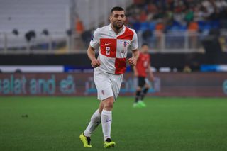 Mateo Kovacic of Croatia during the FIFA Series 2024 Egypt match between Croatia and Egypt at New Administrative Capital Stadium on March 26, 2024 in Cairo, Egypt.(Photo by MB Media/Getty Images)