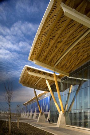 Exterior of Richmond Olympic Oval