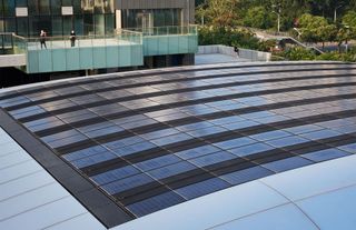 Apple Sanlitun Beijing Opening Apple Solar Array