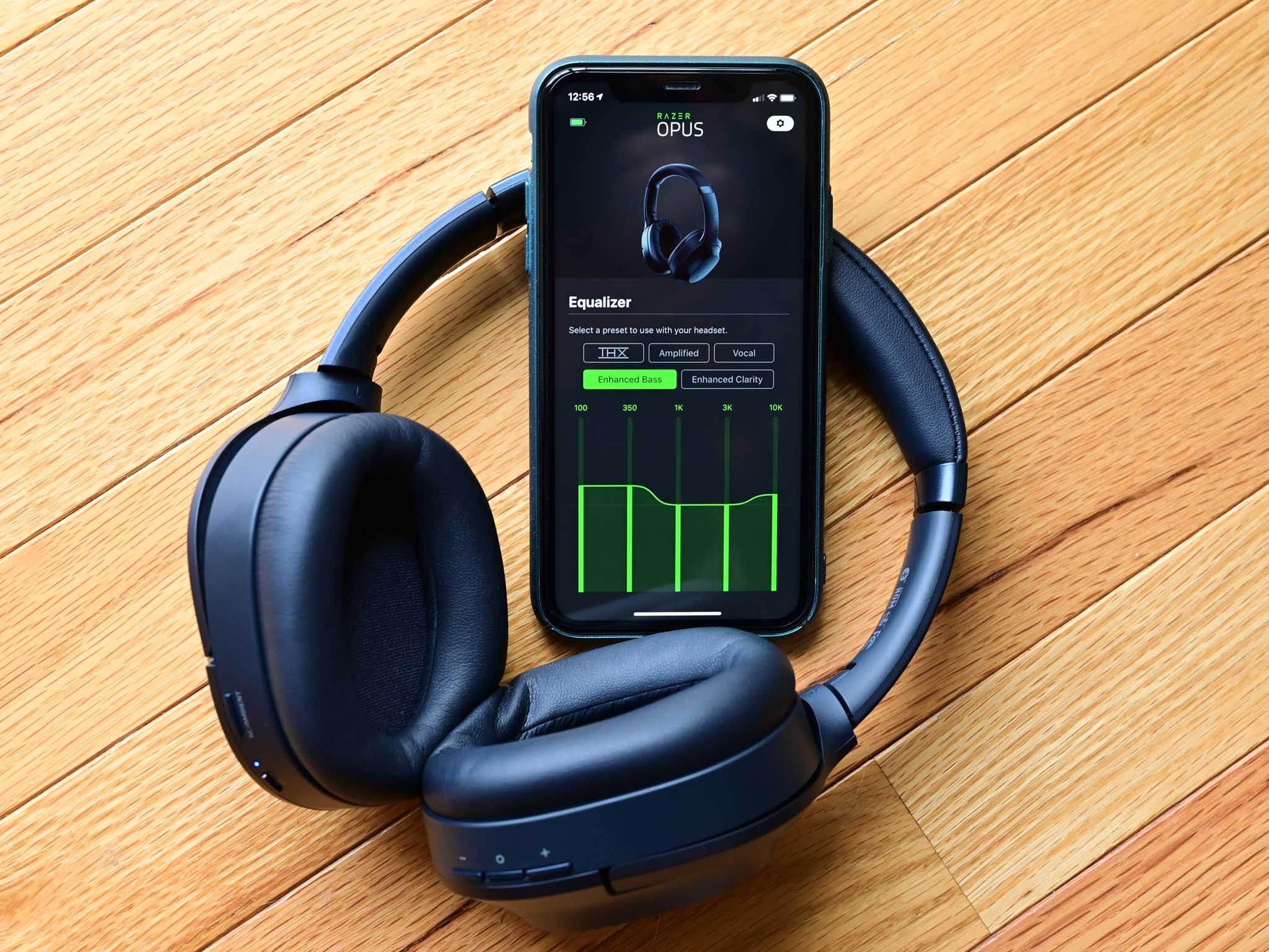 【美品】Razer OPUS Black Razer Opus Wireless Active Noise Cancellation THX-Certified