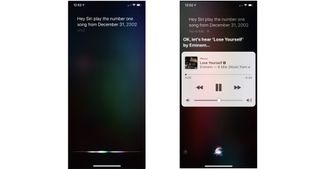 To find and play music by charts, you can ask Siri something like, Play the top 10 songs in the world.