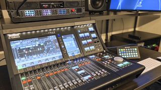 The University of Arizona's enhanced broadcast technology in use. 