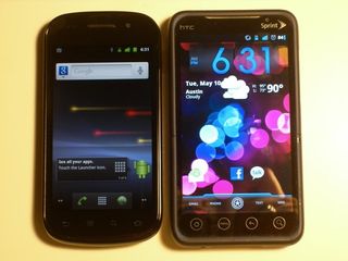 Nexus S 4G + Evo2