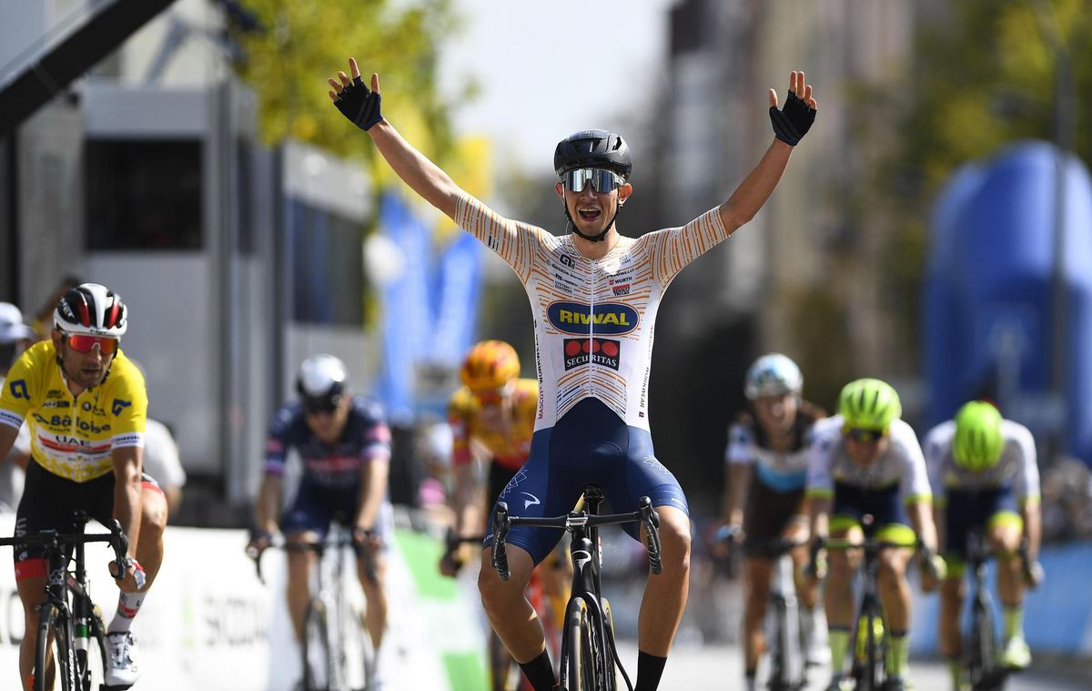 SkodaTour de Luxembourg 2020 5th stage Mersch Luxembourg 177 km 19092020 Diego Ulissi ITA UAE Team Emirates Andreas Kron DEN Riwal Readynez Cycling Team photo Gregory van GansenCVBettiniPhoto2020