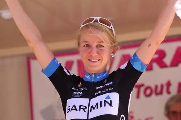 Emma Pooley wins l'Ardeche.