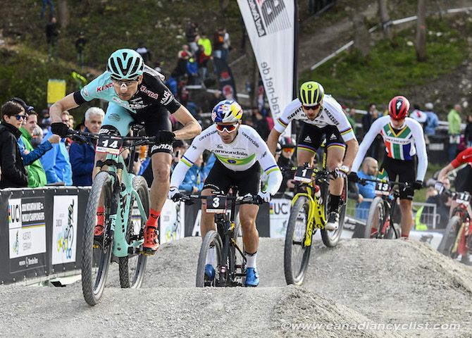 Stephane Tempier (Bianchi Countervail) through the pumptrack