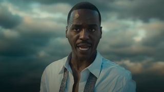 Ncuti Gatwa as the Fifteenth Doctor in Doctor Who series 14 trailer