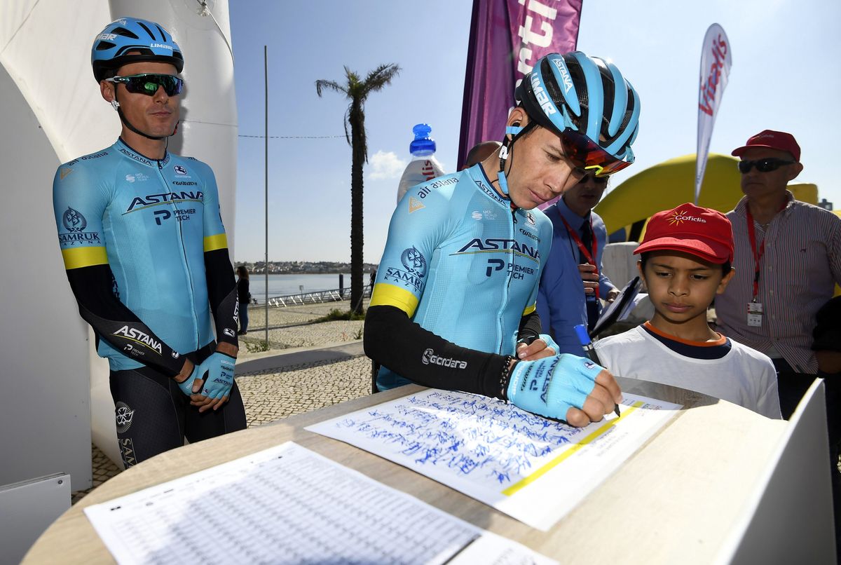 Volta ao Algarve 2020 - 66th Edition - 1st stage Portimao - Lagos 195,6 km - 19/02/2020 - Miguel Angel Lopez (COL - Astana Pro Team) - photo Nico Vereecken/PN/BettiniPhoto&Acirc;&copy;2020