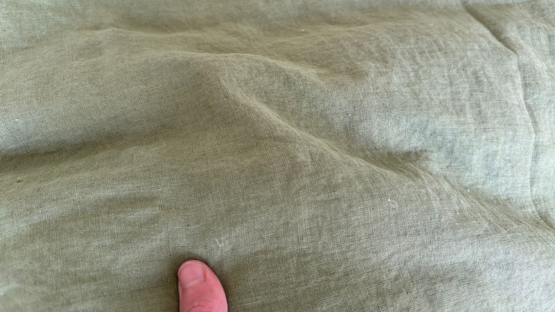 Slub of the Dunelm Linen Bedding