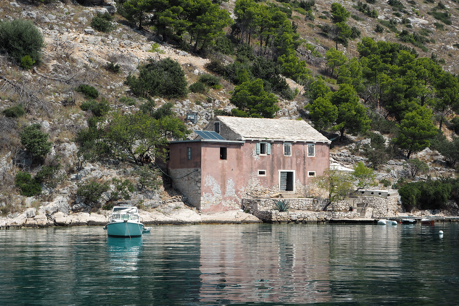 Swimming cove of dreams en route to Split