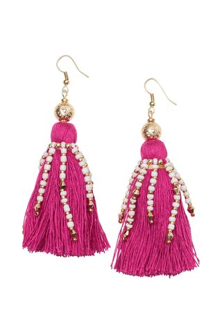 H&M earrings with tassels
