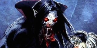 Morbius Vampire bloody mouth Marvel Comic