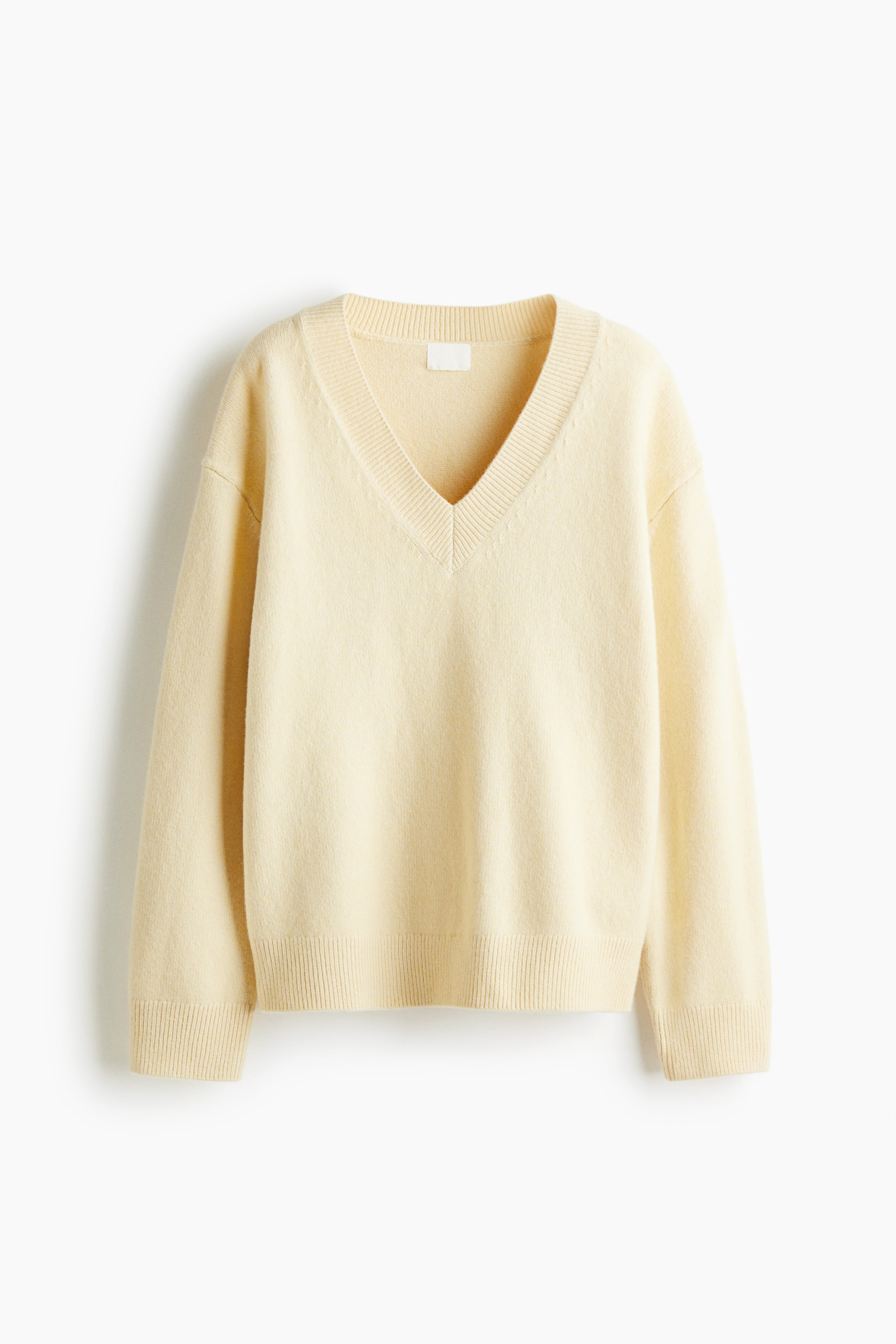 Oversized V-Neck Jumper