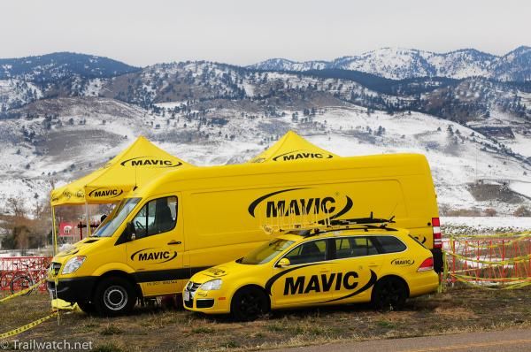 Mavic neutral support at the pits