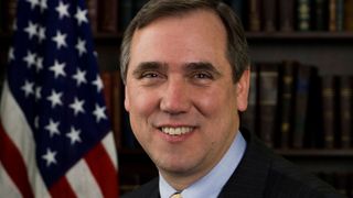 Sen. Jeff Merkley (D-Ore.), pictured, has teamed up with Sen. Pat Toomey (R-Pa.) to target falso comments in the FCC's net-neutrality docket.