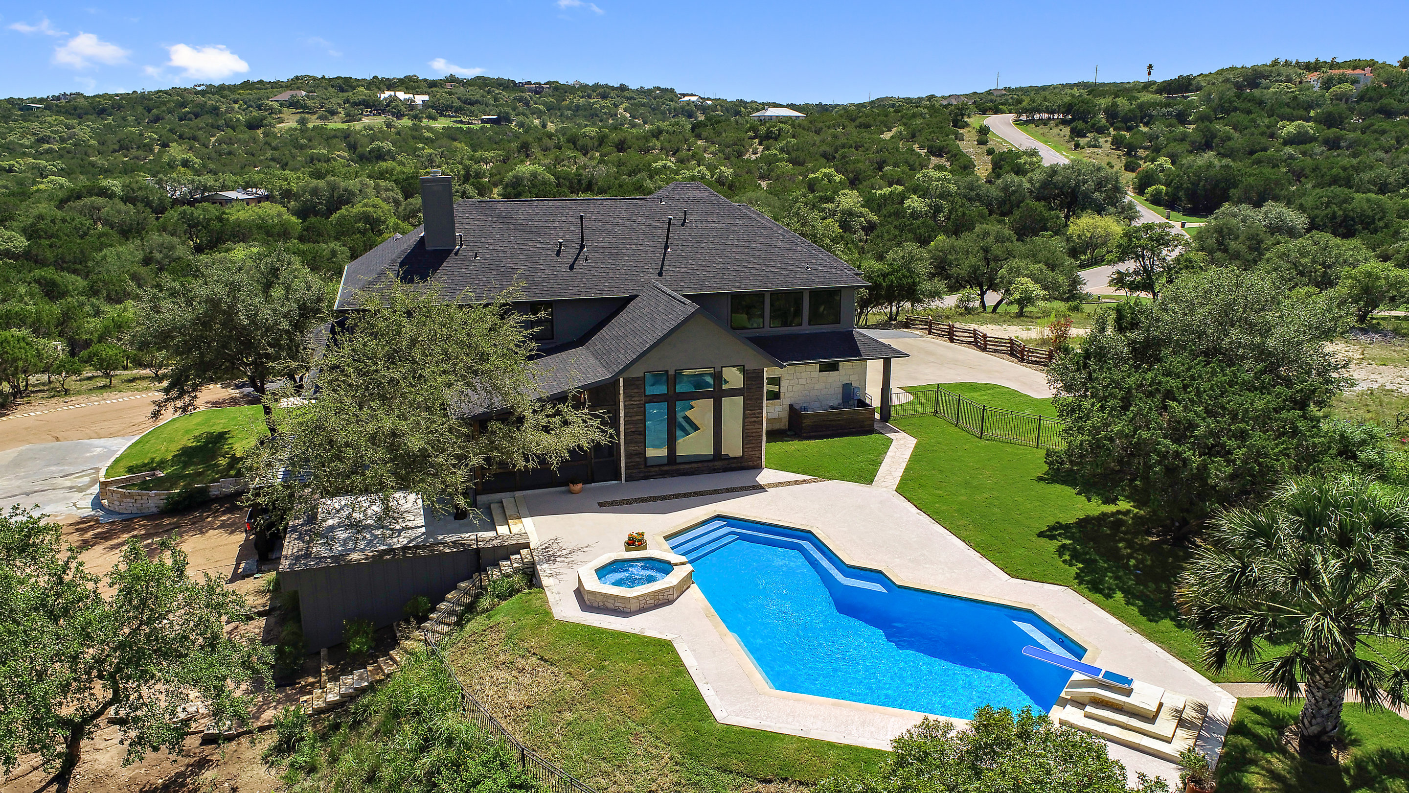 A home for sale outside Austin.