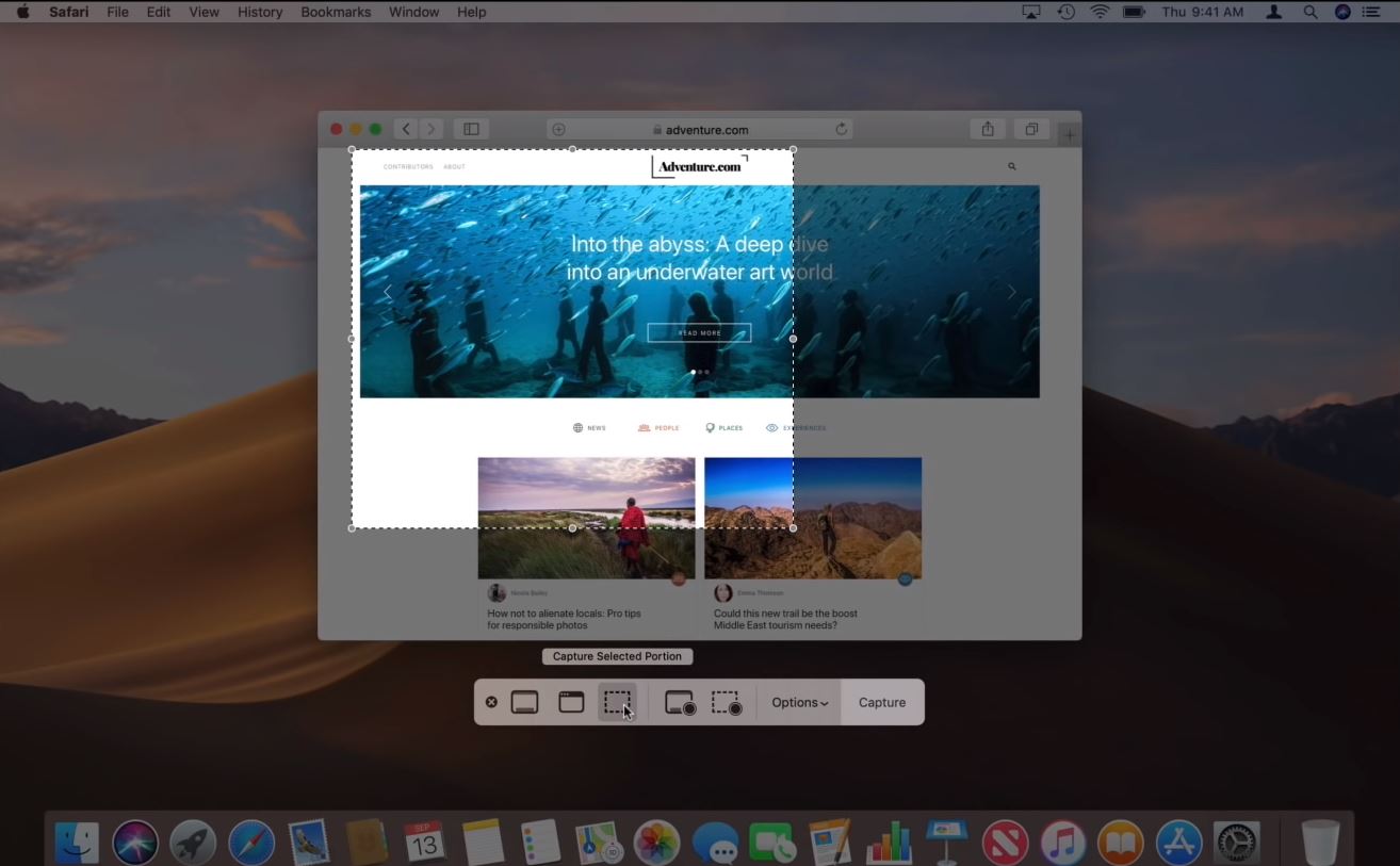 video screen grab for mac