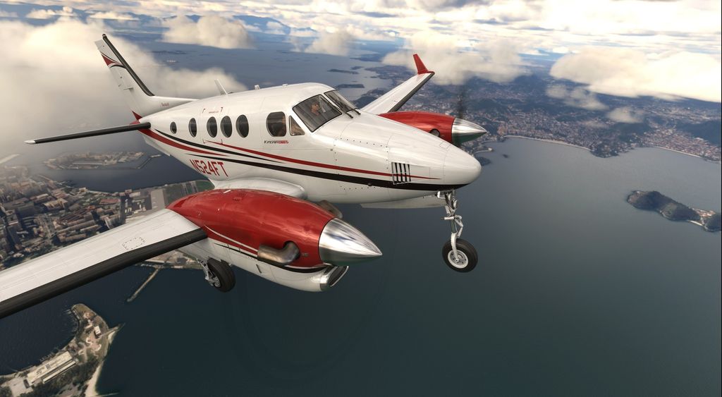 Microsoft Flight Simulator 2024 beechcraft c90