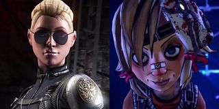 Cassie Cage and Tiny Tina
