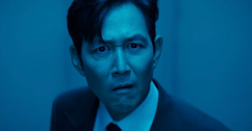 Squid Game star Lee Jung Jae appearing in an advert for Perplexity