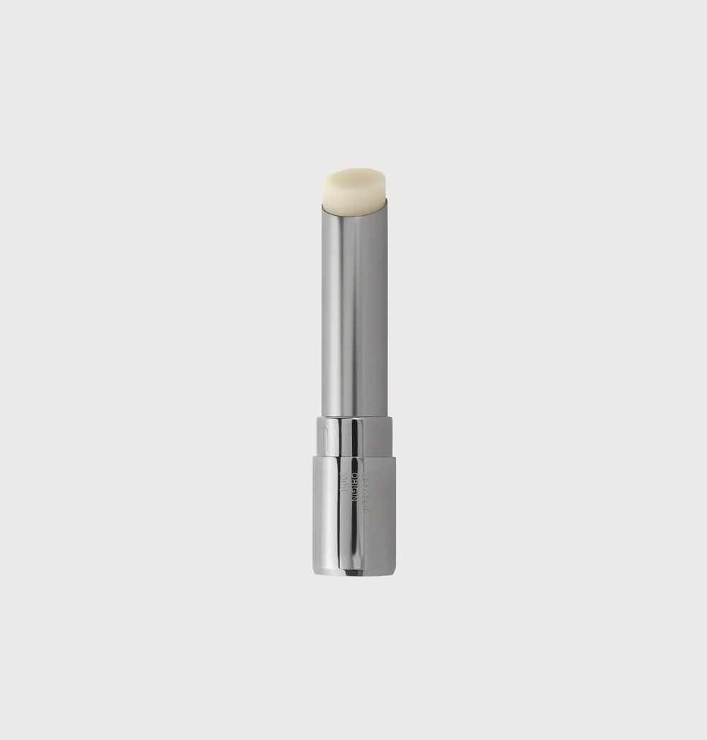 Exist Spacelips lipbalm in capsules with lid off