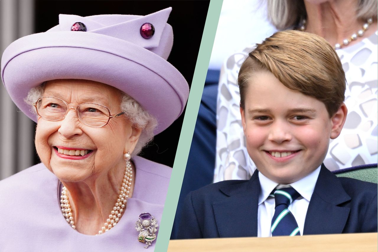 Queen&#039;s birthday tribute to Prince George features adorable photo, seen here side by side attending different events