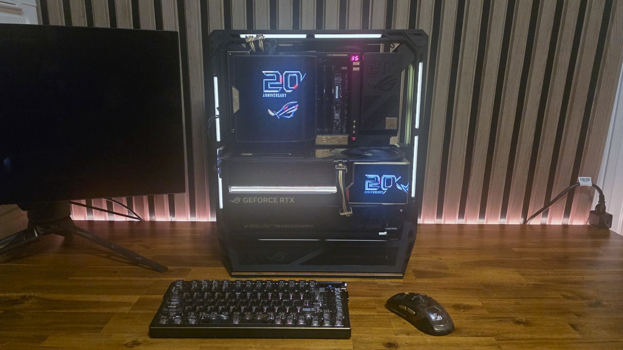 Asus ROG Edition 20 gaming PC build
