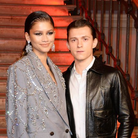 Zendaya and Tom Holland at the 'Spider-Man: No Way Home' photocall