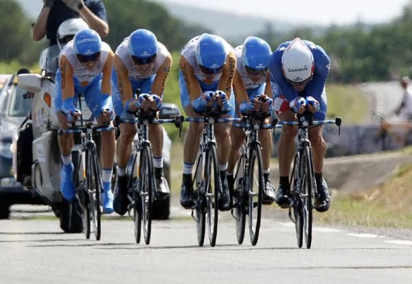 Garmin-Slipstream down to five riders.