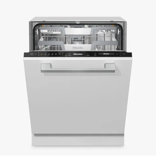 A cutout image of a Miele dishwasher