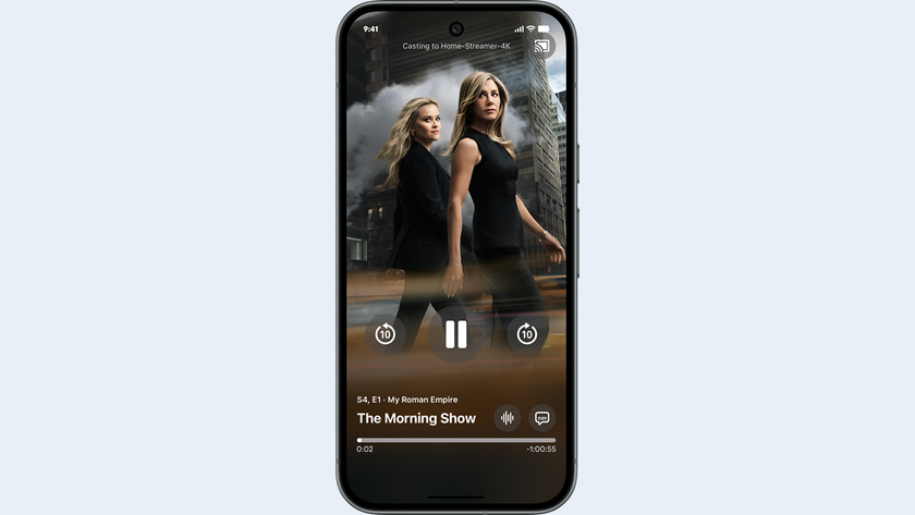 Apple TV app on a Google Pixel android phone