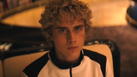 Joseph Zada as Haymitch in Sunrise on the Reaping