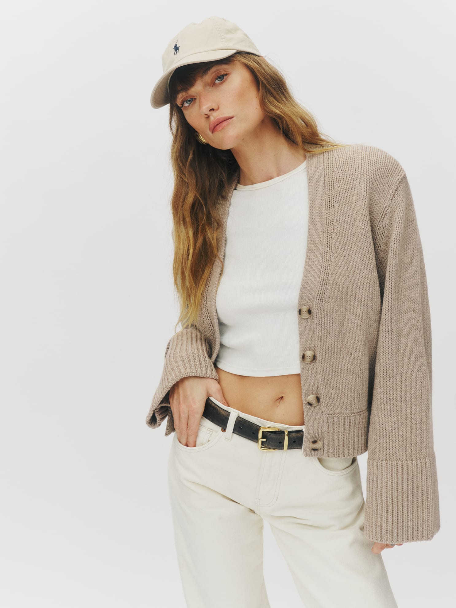 Nala Cotton Cashmere Cardigan