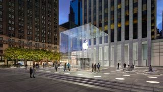 The Apple Store on Fifth Avenue, NYC