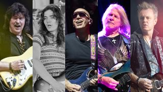 Ritchie Blackmore, Tommy Bolin, Joe Satriani, Steve Morse and Simon McBride