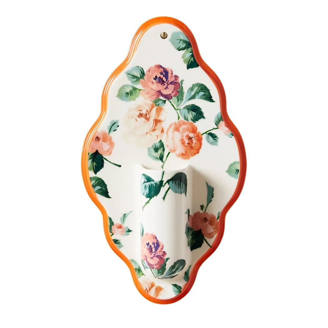 Mari Stoneware Wall Vase