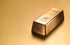 Gold bullion bar and gold price