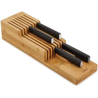 Joseph Joseph DrawerStore Knife Organizer, One Size, Bamboo