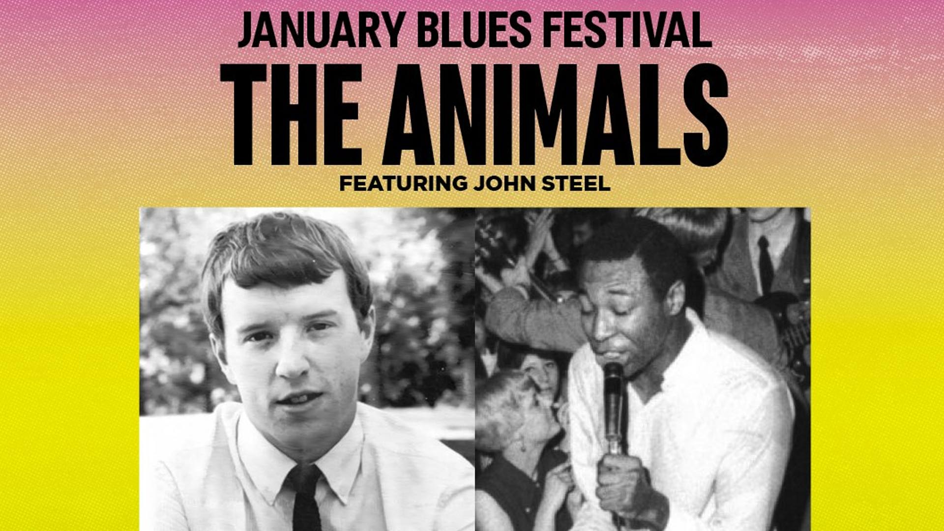 January Blues Festival poster. 