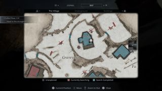 resident evil village goats of warding church map