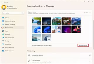 Browse themes