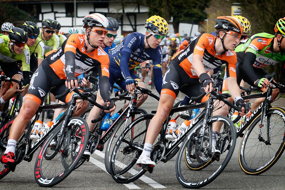 Looij Andre (Roompot - Oranje Peloton) and Van der Lijke Nick (Roompot - Oranje Peloton)