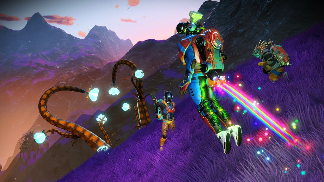 No Man's Sky's 163rd update brings a VR overhaul, new
quests, and your own personal Guinness World Records book
