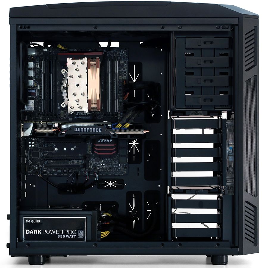 Rosewill Nighthawk 117 EATX/XL-ATX Full Tower Case Review - Tom's ...