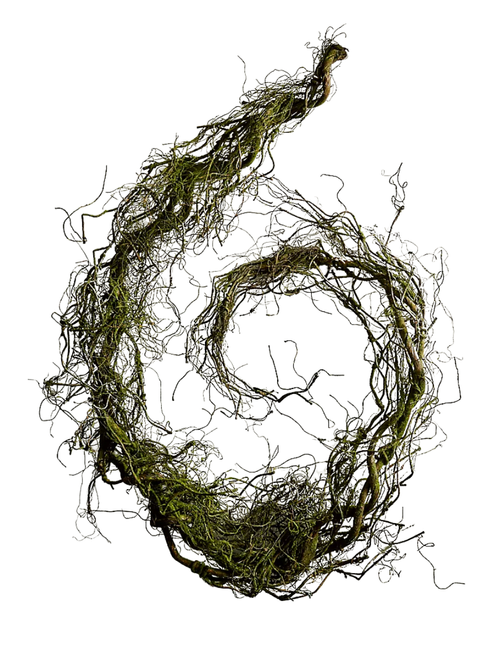 Faux Mossy Twig Garland