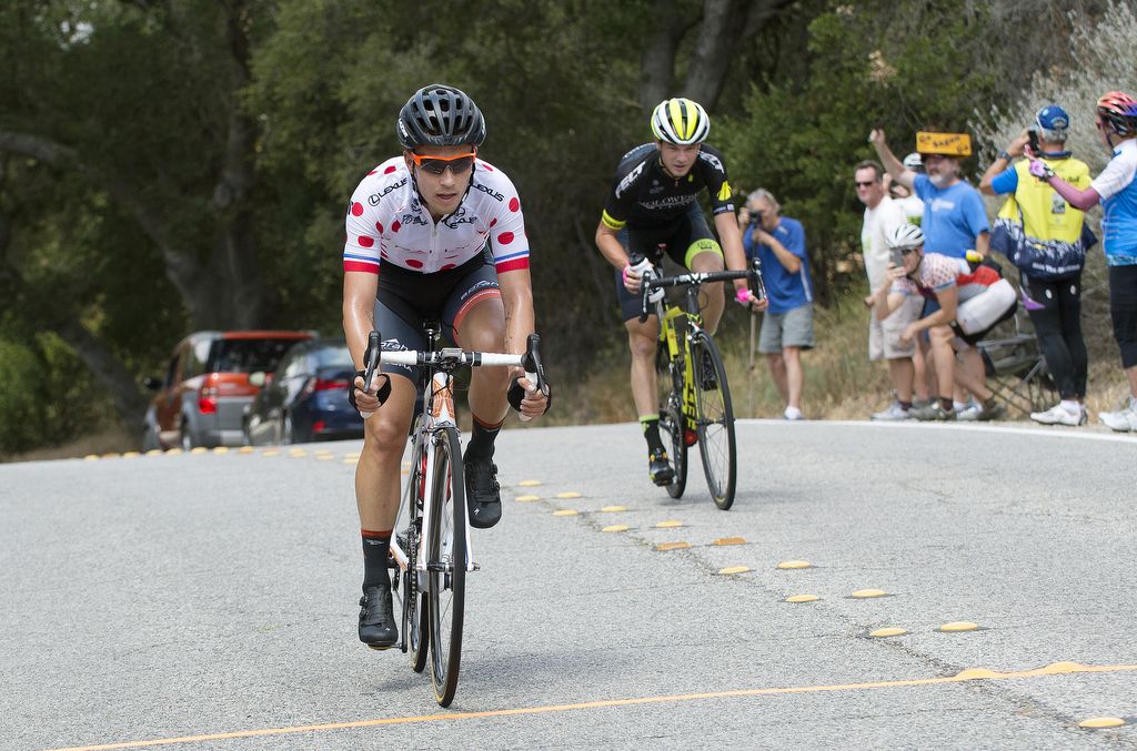 Evan Huffman scoops up more KOM points