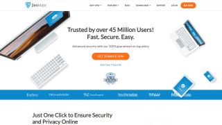 ZenMate review - homepage