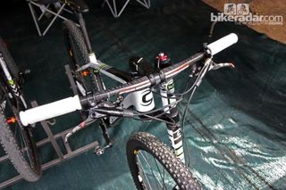 New Cannondale Lefty fork seen at World Cup #1