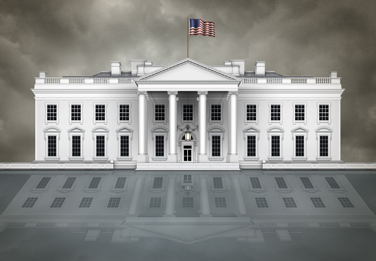 rendering of the White House