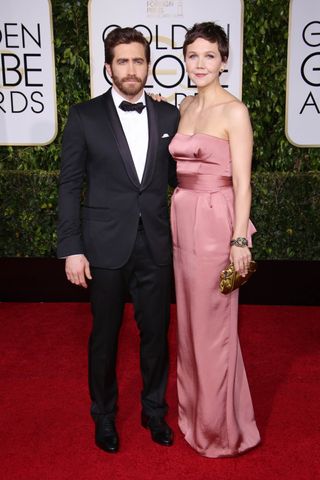 Jake & Maggie Gyllenhaal at The Golden Globes, 2015